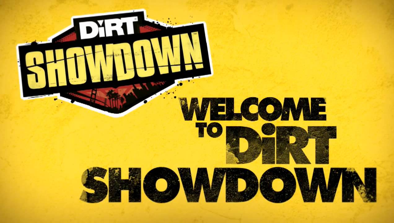 Demo showdown. Dirt Showdown. Dirt Showdown обложка для стима. Dirt Showdown логотип. Dirt Showdown Demo.