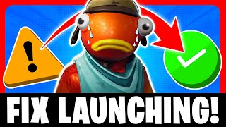 How To FIX FORTNITE Not Launching On PC (2024) - Full Guide