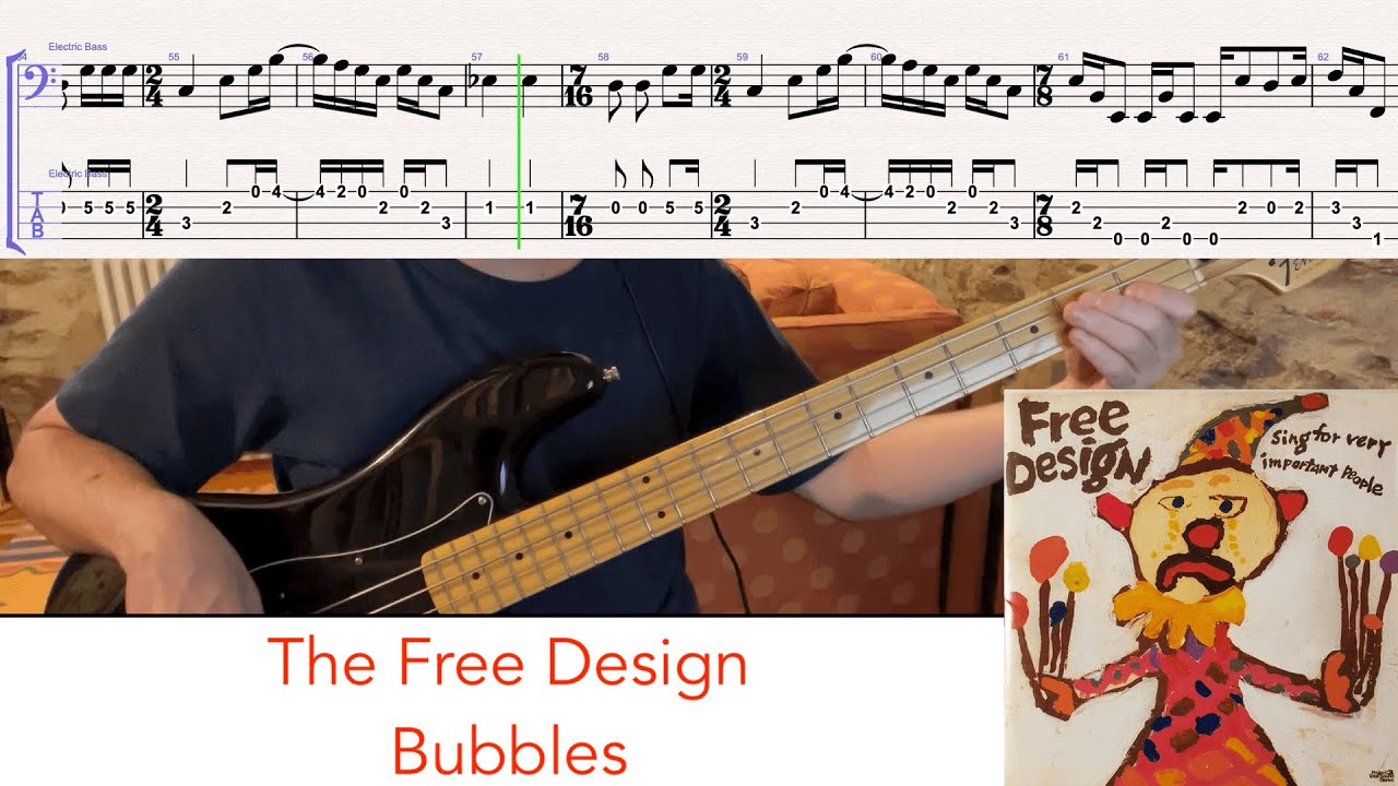 Obejrzyj The Free Design - Bubbles // bass playalong w/tabs (1970) w YouTube Obejrzyj The Free Design - Bubbles // bass playalong w/tabs (1970) w YouTube