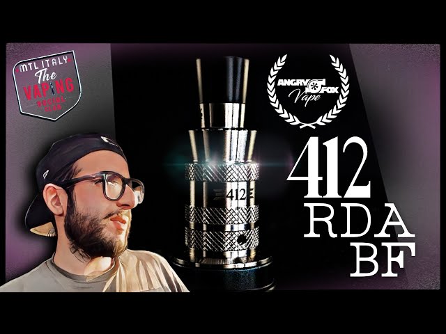 412 RDA BF by ANGRY FOX VAPE