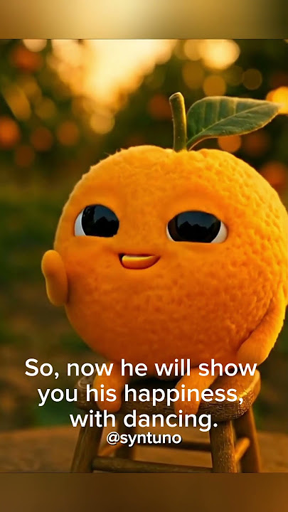 Orangelo's short dancing clip🍊🕺 #cute #funny #trend #animation #nice #dream #orange #orangelo #dance