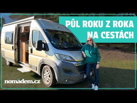 Pravidelně tráví půlku roku sama na cestách | Aneta a obytný Citroën Jumper