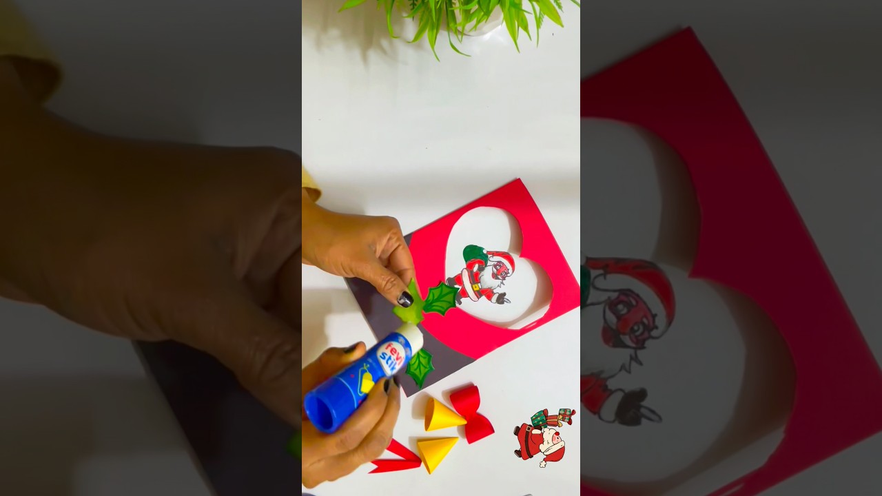 🎄 DIY Easy Christmas Greeting Card 2025 😍 | Handmade Card | 