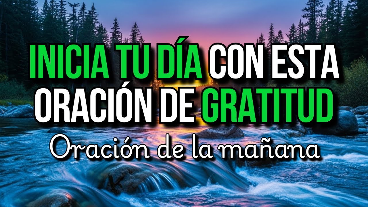 HOY ENTREGO MI MAÑANA A DIOS 🙏 | ORACIÓN DE LA MAÑANA PARA VIVIR EN PAZ