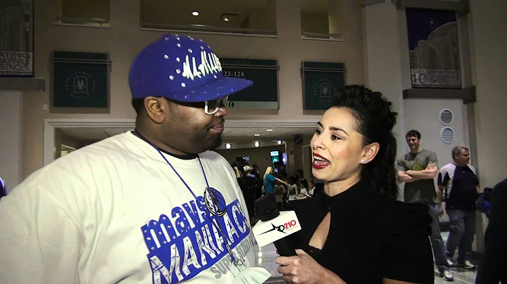 Adrienne Riley Lets Mavs Maanics Get His Dance Gro...