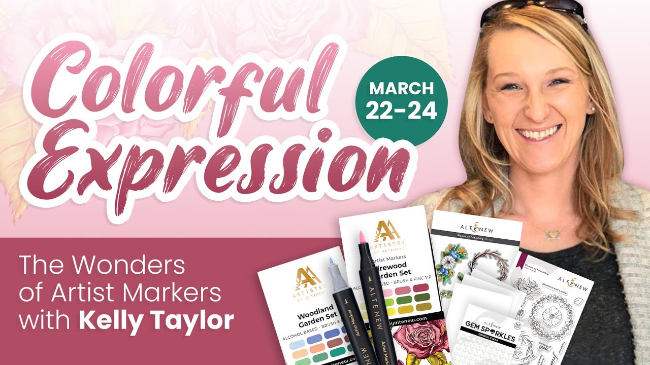 Colorful Expression: The Wonders of Artist Markers with Kelly Taylor