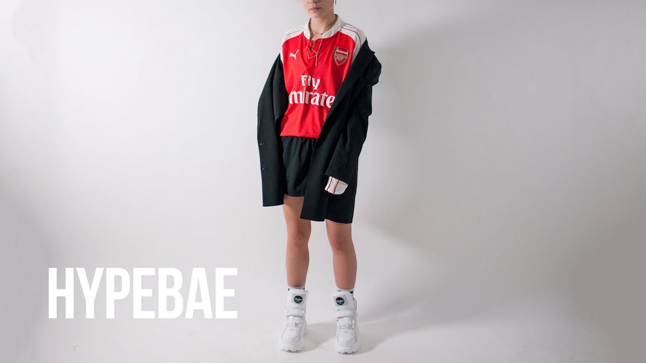 how to wear an oversized football jersey