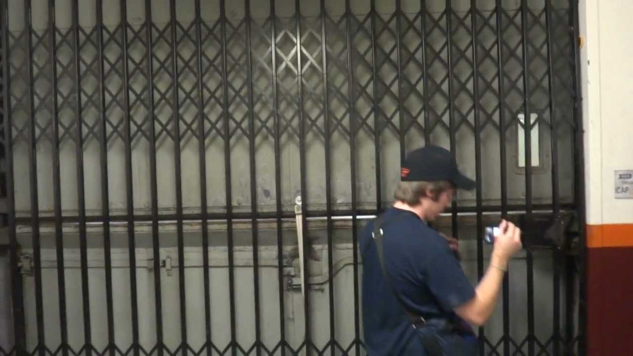 Vintage Gated Southern Hydraulic elevator @ Cassell Coliseum Virginia Tech Blacksburg VA