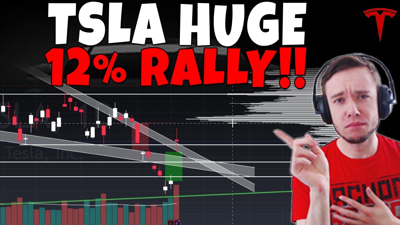 TESLA Stock - TSLA Rockets 12%!! Bulls Back?