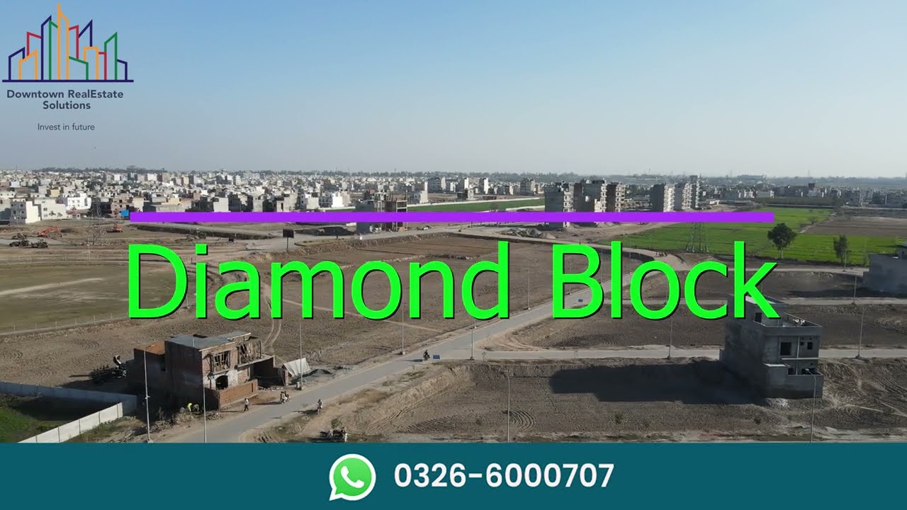 Diamond Block Parkview City Lahore. 2 Minutes Video Tour. Complete Details in Description