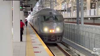 JR長崎本線 長崎駅を発車、到着する電車