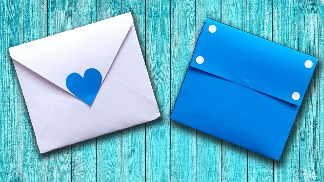 How to make a paper envelope✉/ two types of envelope✉.