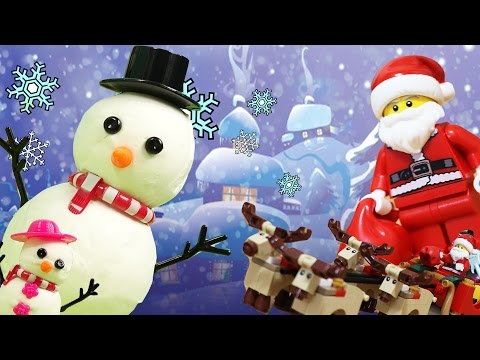 눈이 사라진 산타클로스 마을! - 뽀로로 장난감 애니 (Snowman coming to Santa Claus Village)