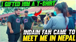 Indian???? Fan Came To Meet Me In Nepal??I Gifted Him Biggest Gift Ever |Garena Freefire