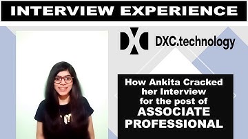 #DXCtechnology Interview Experience 2020 |DXC Technology Interview Questions| Pool Campus Placement