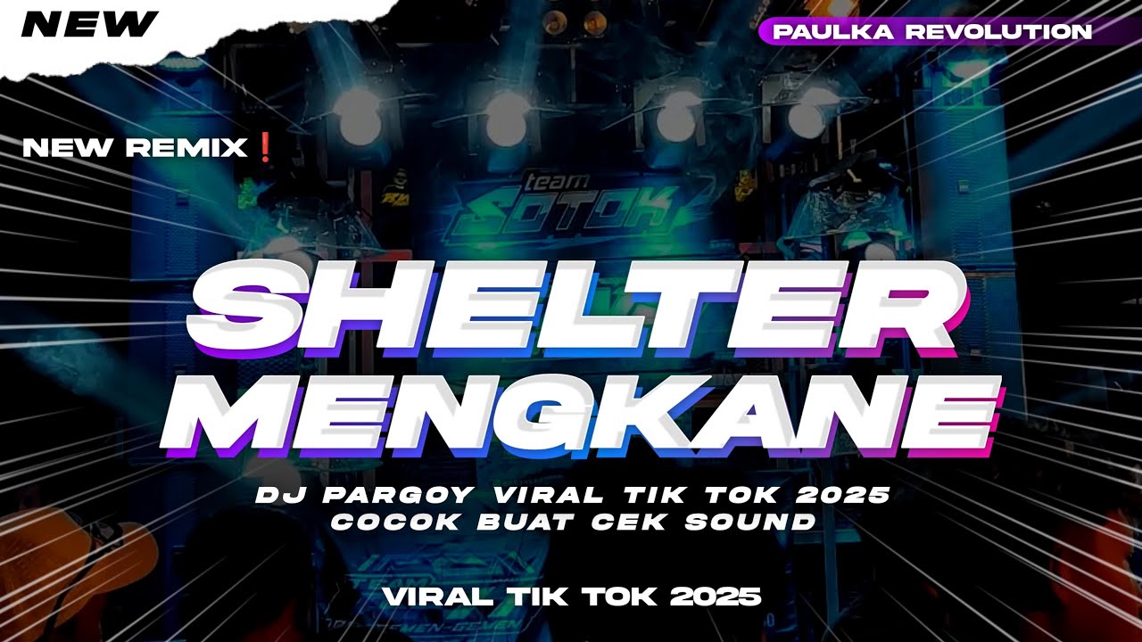 DJ SHELTER MENGKANE VIRAL TIKTOK 2025 | PAULKA REVOLUTION