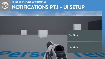Unreal Engine 4 Tutorial - Notifications Part 1: The UI