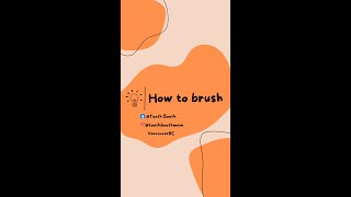 How to brush your teeth effectively. With regular tooth brush.