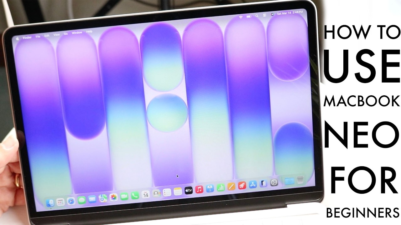 How To Use Your MacBook Neo! (Complete Beginners Guide) - YouTube