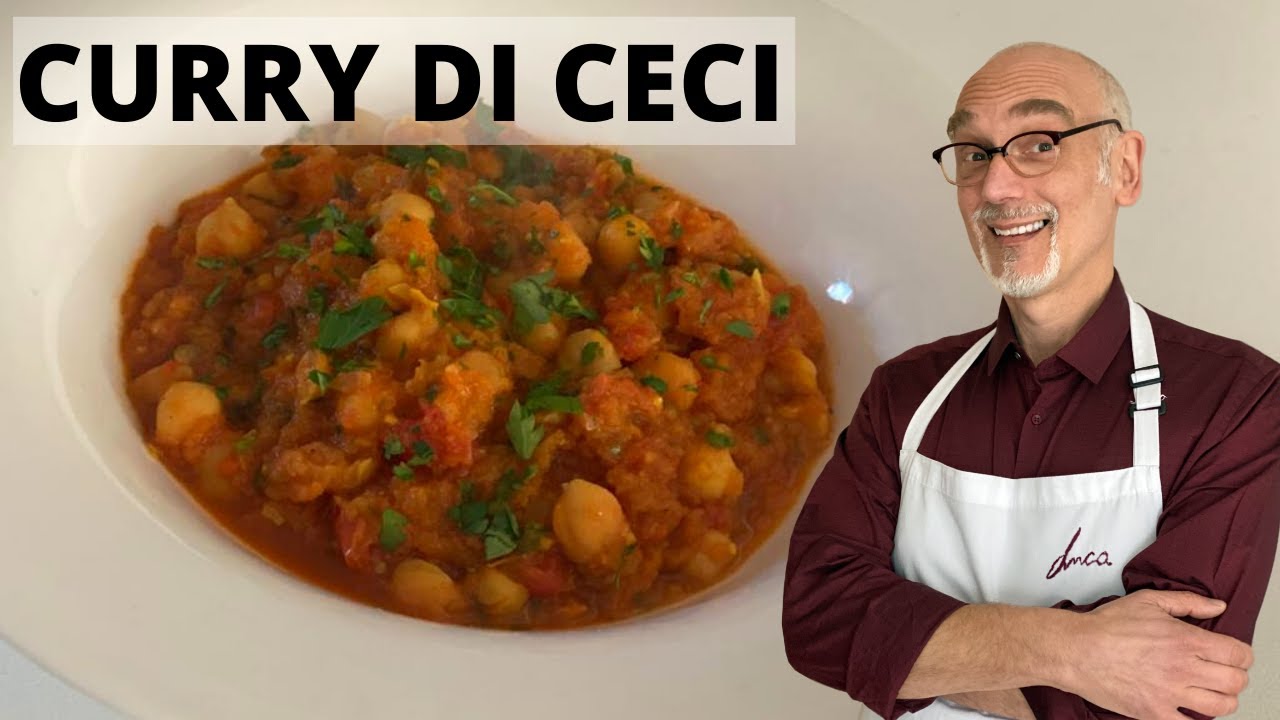 CURRY DI CECI - Ricetta facile e veloce [ITA]