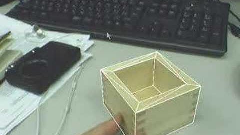 GPU 3D Tracking - Sake Box (枡)