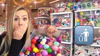 HUGE LIP BALM DECLUTTER! *ULTRA SATISFYING*