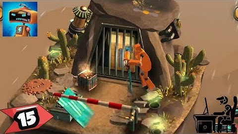 Tiny robots Recharged | level 15 | gameplay walkthrough