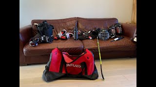 How to Put on Junior Ice Hockey Gear - Bauer NSX