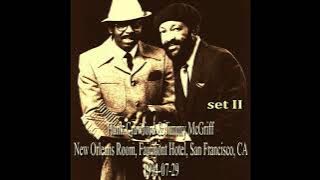 Hank Crawford & Jimmy McGriff - New Orleans Room, Fairmont Hotel '94 (Set II)