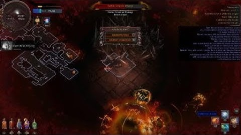 Path of Exile lag servers at their best