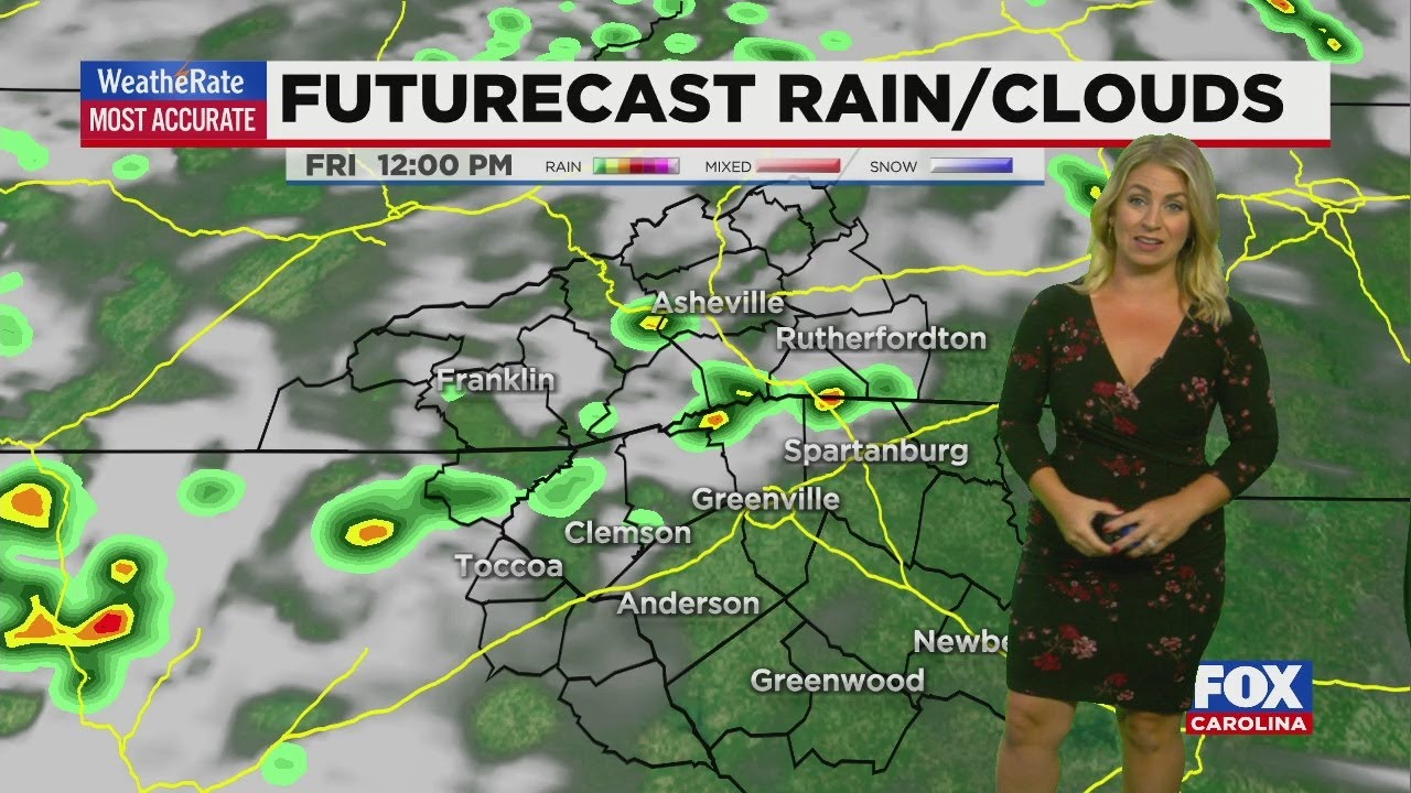 Hot and humid with scattered storms - YouTube