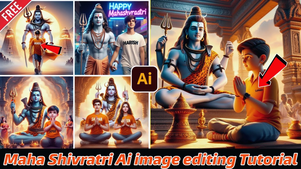 Maha Shivratri 3d Ai Image Editing Tutorial bholenath Boy Name Ai Maha Shivratri 3d Ai Image Editing Tutorial bholenath Boy Name Ai