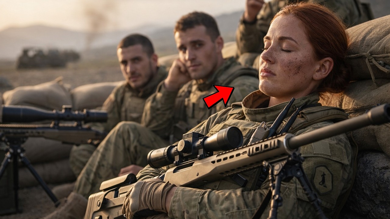 Sie schlief mit dem Scharfschützengewehr – das Team hielt sie für verrückt, bis der Feind fiel.