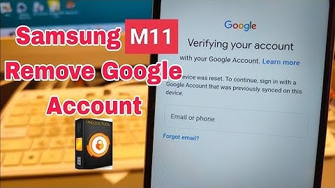 Samsung Galaxy M11 (SM-M115F). Remove Google Account, Bypass FRP. One Click UnlockTool.