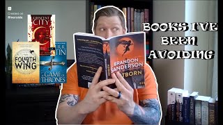 Books I've Been Avoiding. *GIVEAWAY* 500 SUBS