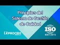 Principios del Sistema de Gestión de Calidad