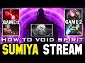 SUMIYA New 7.23 Void Spirit First Try vs Invoker | Sumiya Invoker Stream Moment #1128