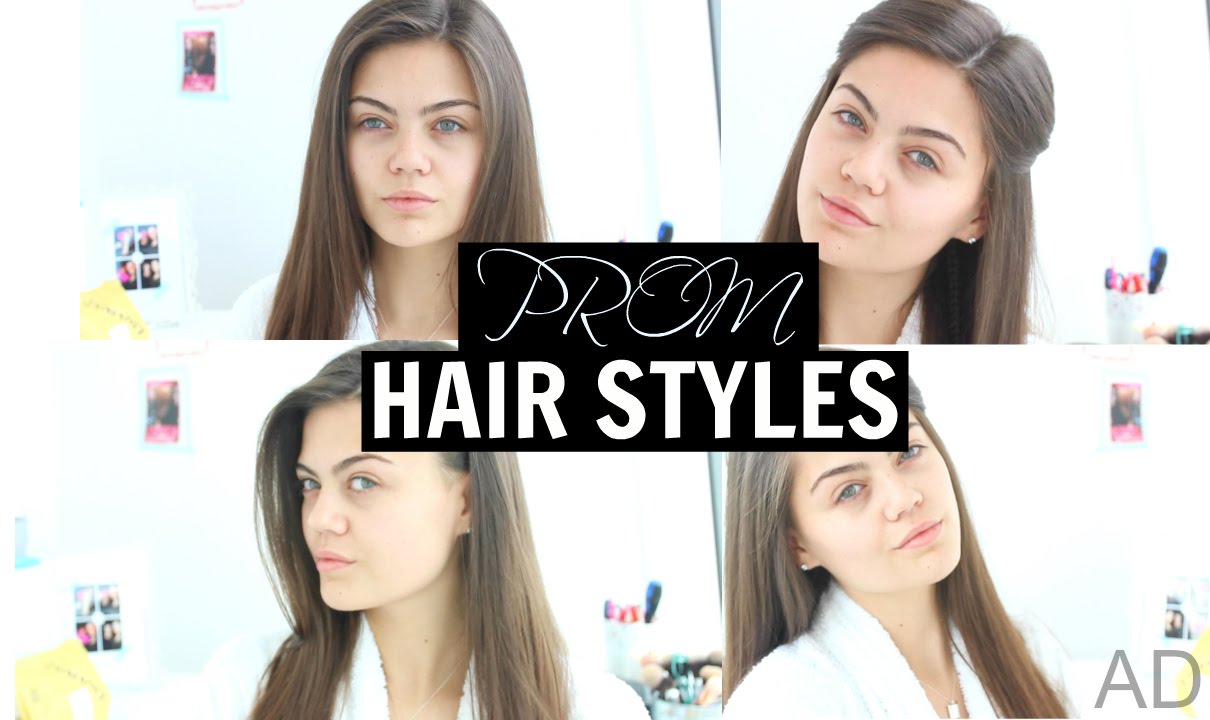 Prom Simple Straight Hair Styles 2015 YouTube