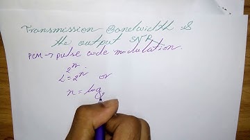 Transmission Bandwidth and The Output of SNR | Communication Engineering Course |