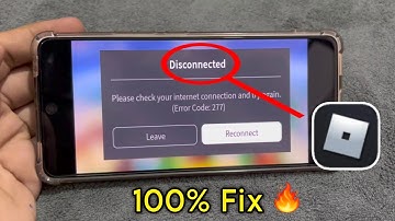 How to Fix Roblox Disconnected Error Code 277 | Roblox Disconnected Error Code 277 Problem Solved