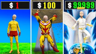 From $1 ONE PUNCH MAN to $1,000,000 in GTA 5 RP