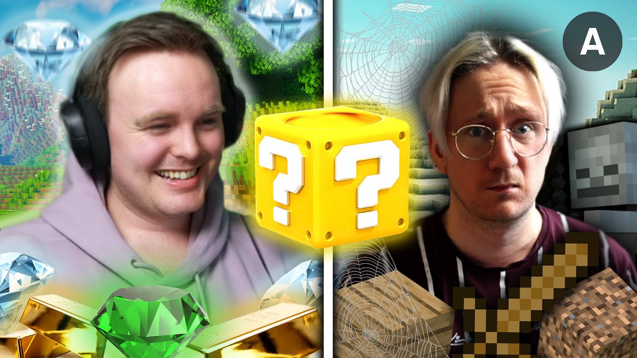 Mystery-drops battle i Minecraft⚔️ hvem har mest flaks?