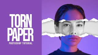 Create a Torn Paper Effect in Photoshop