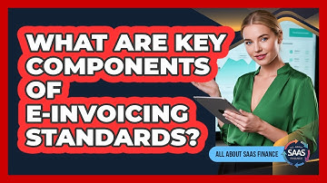 What Are Key Components Of E-invoicing Standards?