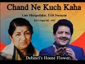 Chand Ne Kuch Kaha..||Lata Mangeshkar, Udit Narayan||Dil To Pagal Hai - 1997|| Mp3 Song