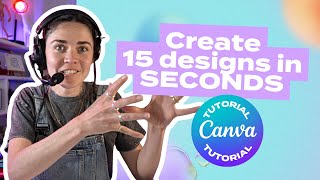 TUTORIAL: Make multiple designs with a few clicks using CANVA'S \