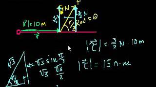 Cross product and torque | Moments, torque, and angular momentum | Physics | Khan Academy