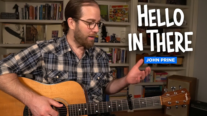 Hello in There Guitar version - Guitar performance video thumbnail