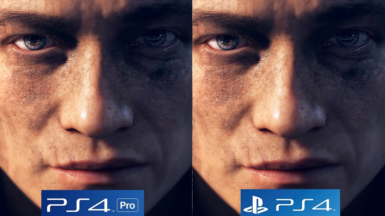 [4k 60fps] Battlefield 1 Ps4 Vs Ps4 Pro 4k Vs Ps4 Pro