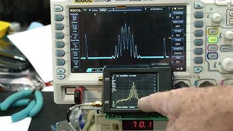 #578b TinySA and HP8558